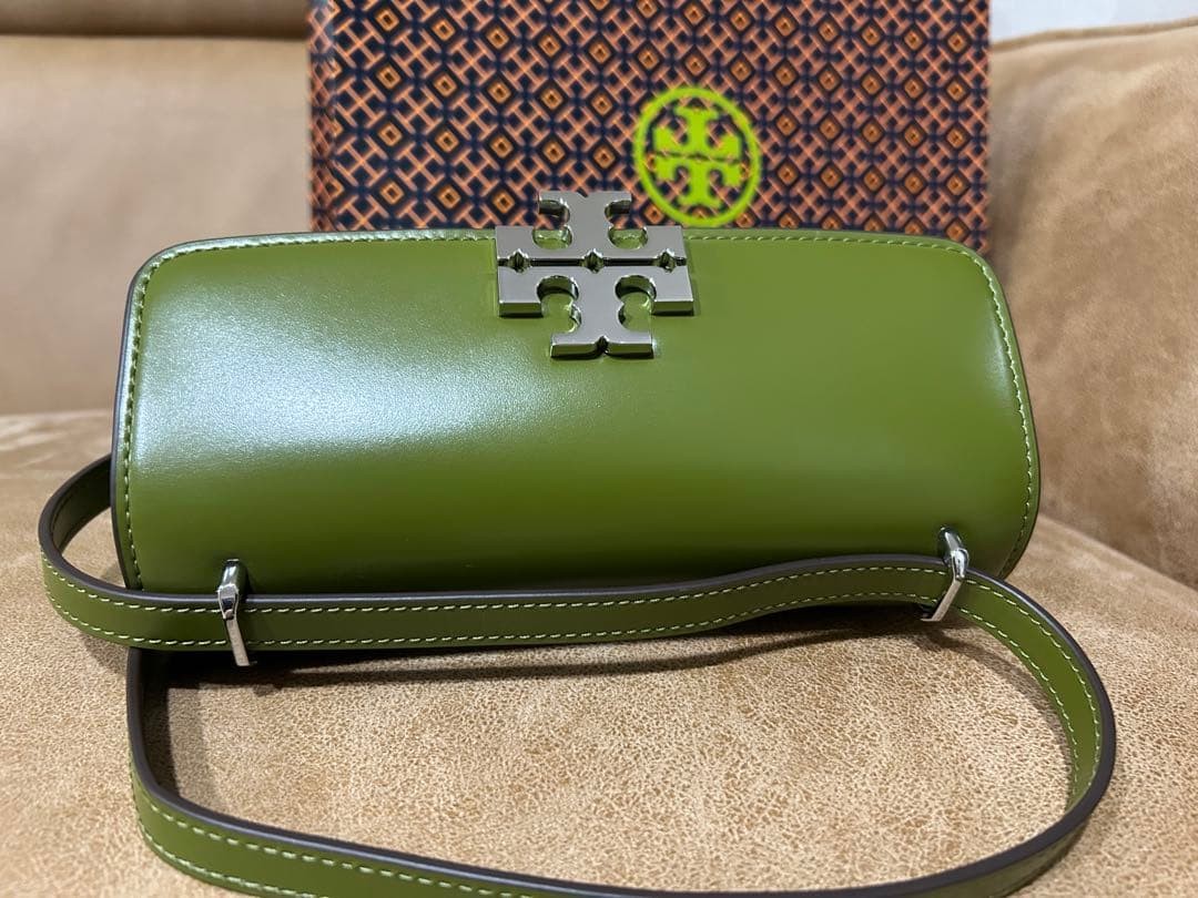 Tory Burch Eleanor Small Rectangular Leather Cros… - image 6