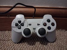 Unbranded Wired USB PS3 Controller White PC Compatible