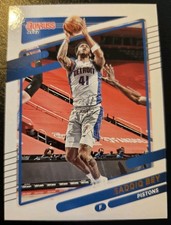 2021-22 Panini Donruss Basketball Saddiq Bey #195 Detroit Pistons