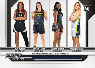 PRESALE 2026 Panini Instant WNBA #149 Wilson Caitlin Clark Fever Boston Bueckers