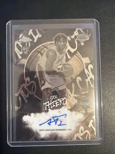 2025 Topps Chrome Adou Thiero Base (RAW)