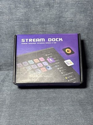 VSDINSIDE Macro Keypad Stream Dock  Controller Deck Gaming Shortcut