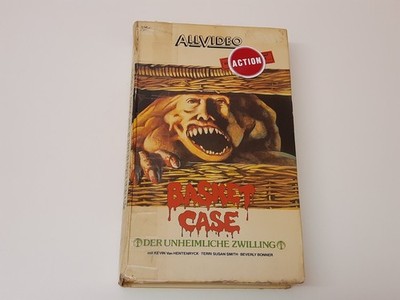 Basket Case Der unheimliche Zwilling 1982 Uncut VHS German PAL All Video Hartbox