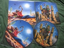 iron maiden - 2LP PICTURE DISC VINYL SET - MEXICO - PICTURE DISC'S - NEW!!