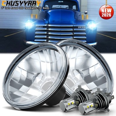 NEW 2026 For Chevrolet Truck 1954-1957 3100 1956-1959 7Inch Hi/Low Led Headlight