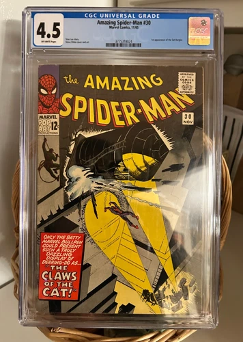 Amazing Spider-Man #30 CGC 4.5  . . .  Cool Double Floodlights DITKO COVER