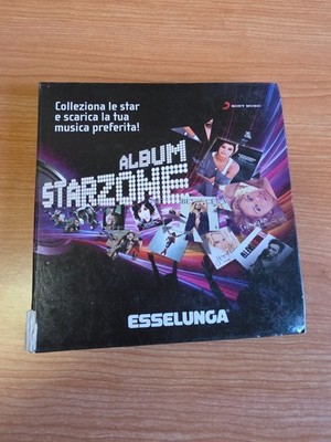 Starzone Esselunga Sony Music Album - Music Card Holder - Complete