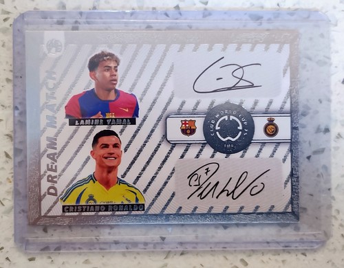 2025 FIFA CLUB WORLD CUP FE - CRISTIANO RONALDO - LAMINE YAMAL  Printed Auto 🔘