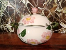 VILLEROY & BOCH Germany WILD ROSE -  schöne Suppenschüssel / Suppenterrine