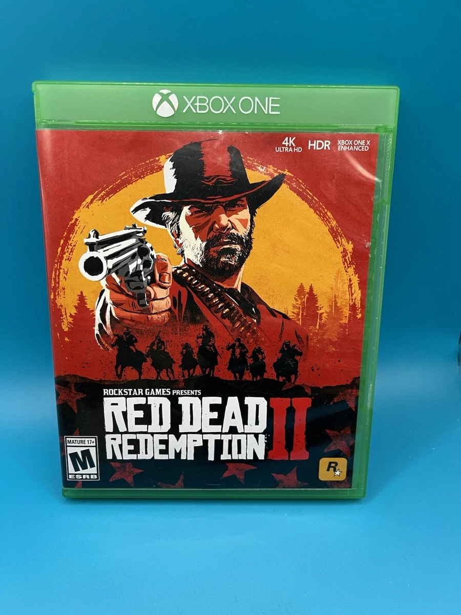 Microsoft Xbox One Red Dead Redemption 2 Video Games with Special