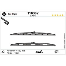 Scheibenwischer Set vorne für Mini F55 F56 R58 F57 | 24033500