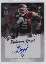 2021 Panini Luminance Year One Signatures RPS Rakeem Boyd #YS-RBO Auto 05k6