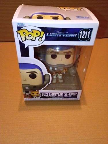 Funko Pop! Disney Pixar Lightyear 1211 Buzz Lightyear (XL-15) w/Sox Figure NEW.