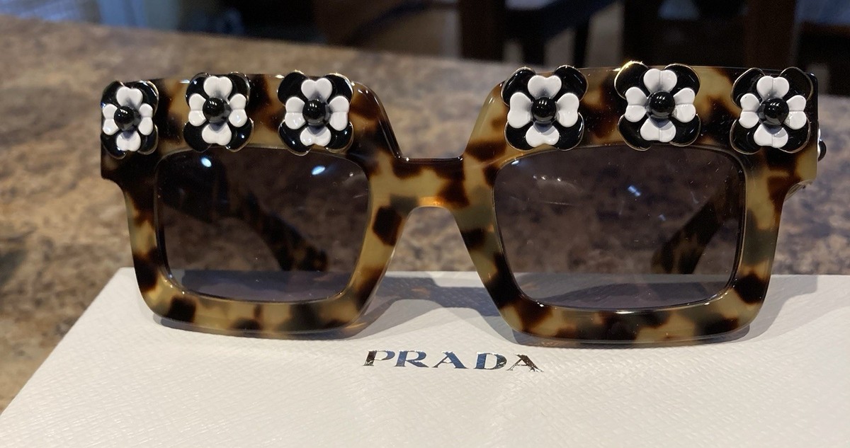 小物 PRADA archive sunglasses flower y2k PRADA FLOWER POEME SPR 25P SUNGLASSES. UNIQUE, GLAMOROUS, FUN