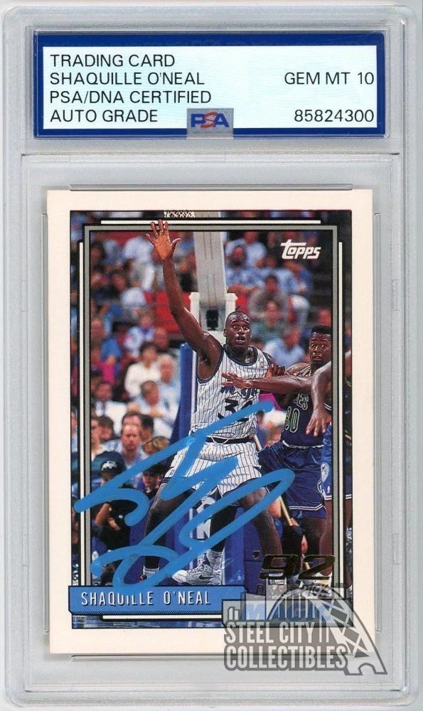 Shaquille O'Neal Basketball Rookie Original Sports Trading Cards