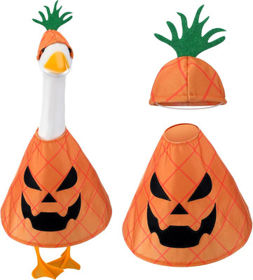2 Pcs Pineapple Happy Summer Porch Goose Outfits Pineapple Terror Costume Porch 