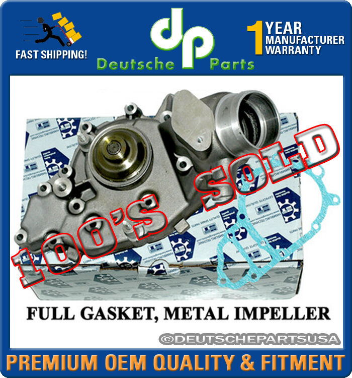 New Porsche 944 944S 924S 924 S Water Pump & Gasket 944 106 New Porsche 944 944S 924S 924 S Water Pump & Gasket 944 106