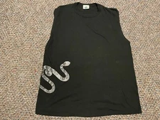 Universal Studios Hollywood vintage snake sleeveless shirt Large rare
