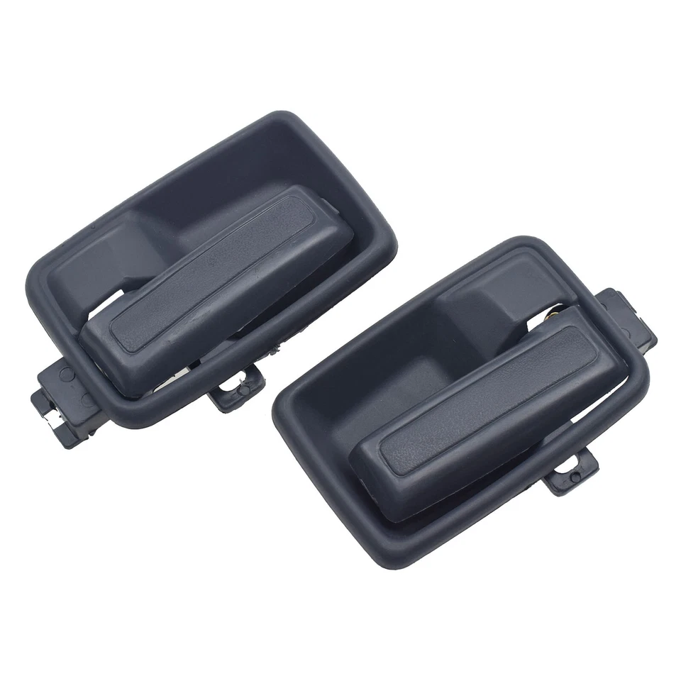 Interior Inner Door Handle Left Right Grey Fit For 88-95 Isuzu TFR KBZ KB PICKUP Foto 3 de 4
