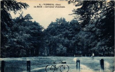 CPA VINEUIL La Foret - Carrefour d'Aumale (377922)