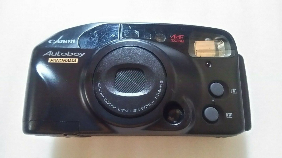 Canon Autoboy Panorama MF Zoom フィルムカメラ Canon AiAF Zoom Autoboy Panorama Film Camera [very good++]