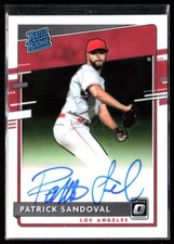 2020 Patrick Sandoval Optic Rated Rookie Auto