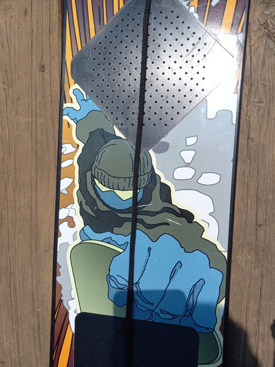 Pelican Techno Junior Kids Snowboard With Handle 5+ Years Old 37.5&rdquo; SAI099PA
