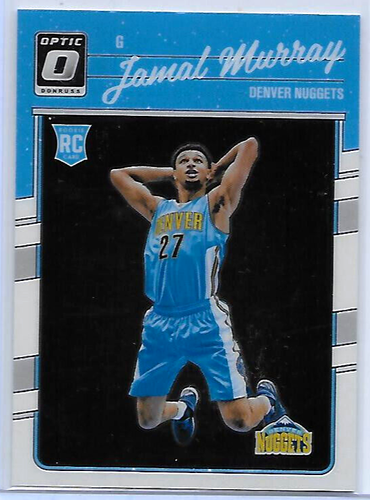 2016 17 PANINI DONRUSS OPTIC JAMAL MURRAY ROOKIE CARD 157 NUGGETS EBay