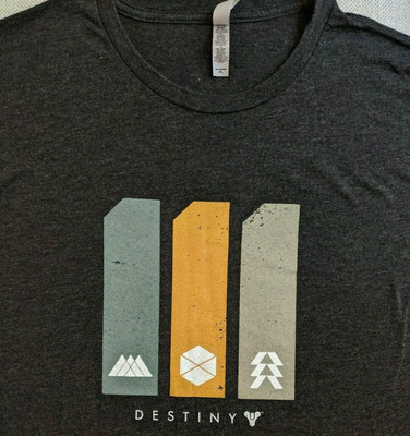 Destiny 2 T-Shirt Video Game Promo - XL - Official Bungie Halo Oni Marathon Dev