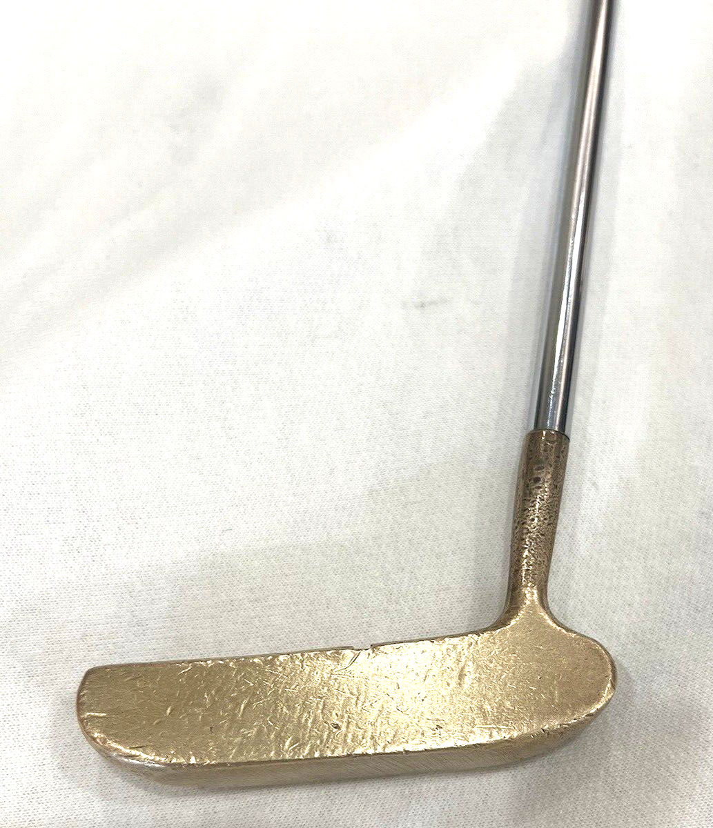 Vintage! Spalding Executive 1, Brass Blade Putter, Steel Stiff