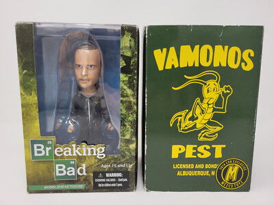 Jesse Pinkman Vamonos Pest Breaking Bad Mezco Bobblehead Figure - Damaged Box