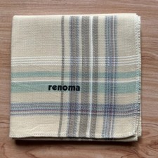 HANDKERCHIEF VINTAGE PLAIDS  CHECKS MEN'S POCKET SQUARE COTTON 18" D0579