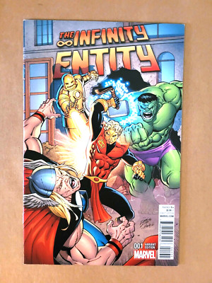 Infinity Entity 1C 2016 Ron Lim Variant Starlin Davis High-Grade Marvel