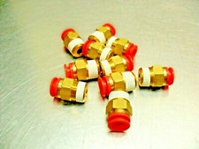 QTY 10 - SMC KQZH11-36AS 3/8 NPT x 3/8 Tube New