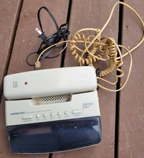 Vintage Soundesign Alarm Clock Phone AM FM Radio Model 7539-Ivy