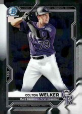2021 Bowman Chrome #BCP-15 Colton Welker