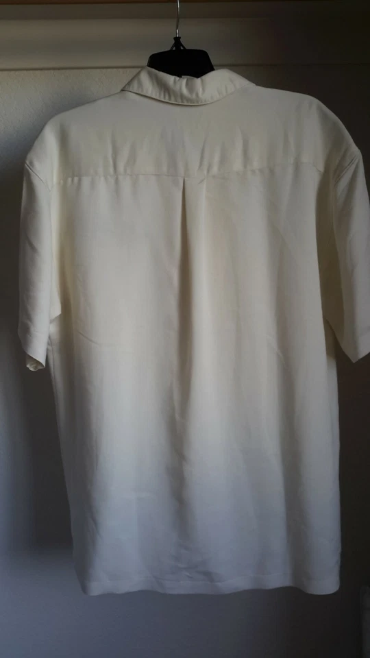 Camisa Devon & Jones Para Hombre Talla XL Manga Corta Bordada Coche de Carreras Usada en Excelente Condición Foto 3 de 4