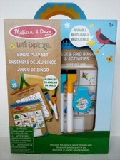 Melissa Doug Lets Explore Indoor/Outdoor Scavenger Hunt Play Set Ages 4-8 NEW