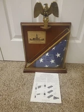 The Franklin Mint Independence Hall American Flag