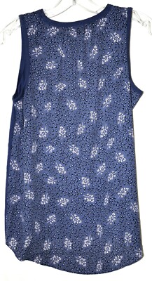 Haut Ann Taylor Sans Manches – Bleu Maille (Knit) – Taille M Pour Femme (Occasion)