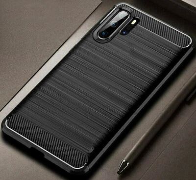 ZUB-O CARBON Schutz Hülle für Huawei P30 P20 P10 Lite Pro P Smart 2019 2020