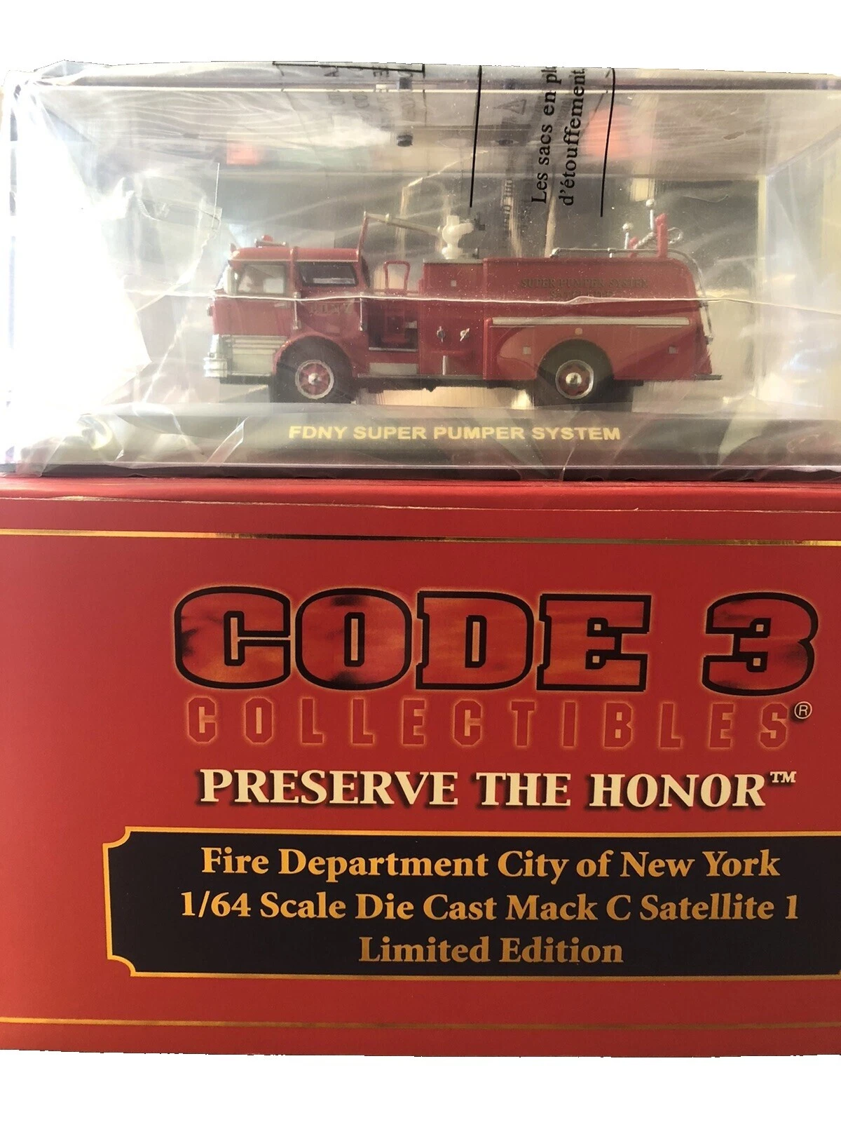Code 3 Mack Contemporary Manufacture Diecast Cars, Trucks & Vans