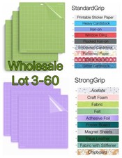 For Cricut Maker strongGrid Cutting Mats Replacement Accessories 12"x12" LOT