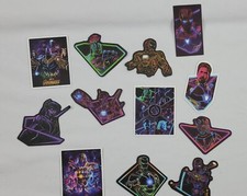 Assorted Marvel Stickers Pack of Twelve Lot9