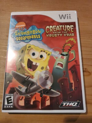 Spongebob Squarepants Creature From Krusty Krab wii