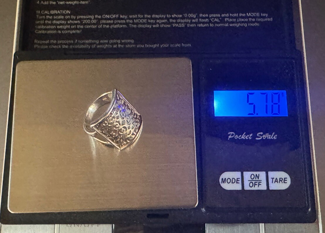 Southern Gates Rectangle Scroll Ring Sterling Sil… - image 12