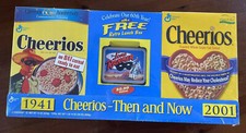 RARE 2000's Cheerios 2 Box Unopened set Plus retro lunchbox The lone ranger NIB
