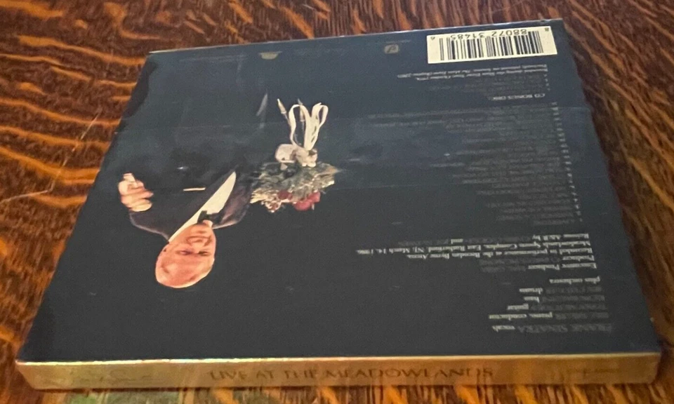 *SEALED~ 2CD~ FRANK SINATRA~LIVE AT THE MEADOWLANDS~ HYPE STICKER~ NEW OLD STOCK - Image 3 of 4