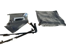 2007-2017 Wrangler Unlimited 4 JK Door Frameless Soft Top Hardware Kit + canvas