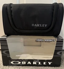 New OAKLEY Airbrake MX Goggles Zippered Soft Case W/Carrying Handle CASE ONLY